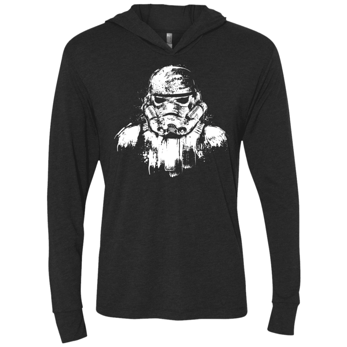 T-Shirts Vintage Black / X-Small STORMTROOPER ARMOR Triblend Long Sleeve Hoodie Tee