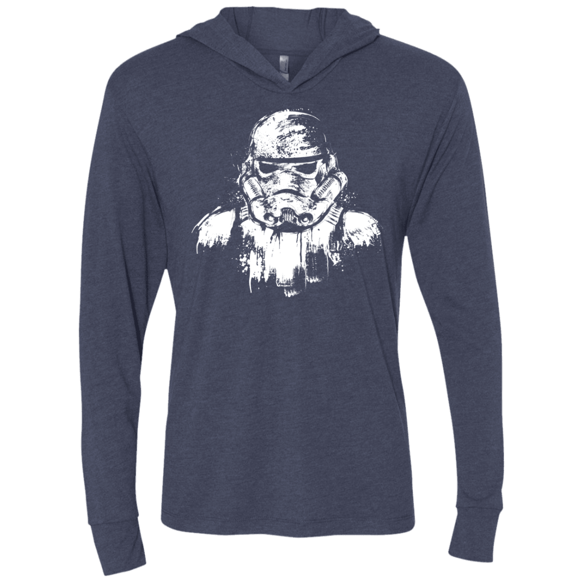 T-Shirts Vintage Navy / X-Small STORMTROOPER ARMOR Triblend Long Sleeve Hoodie Tee