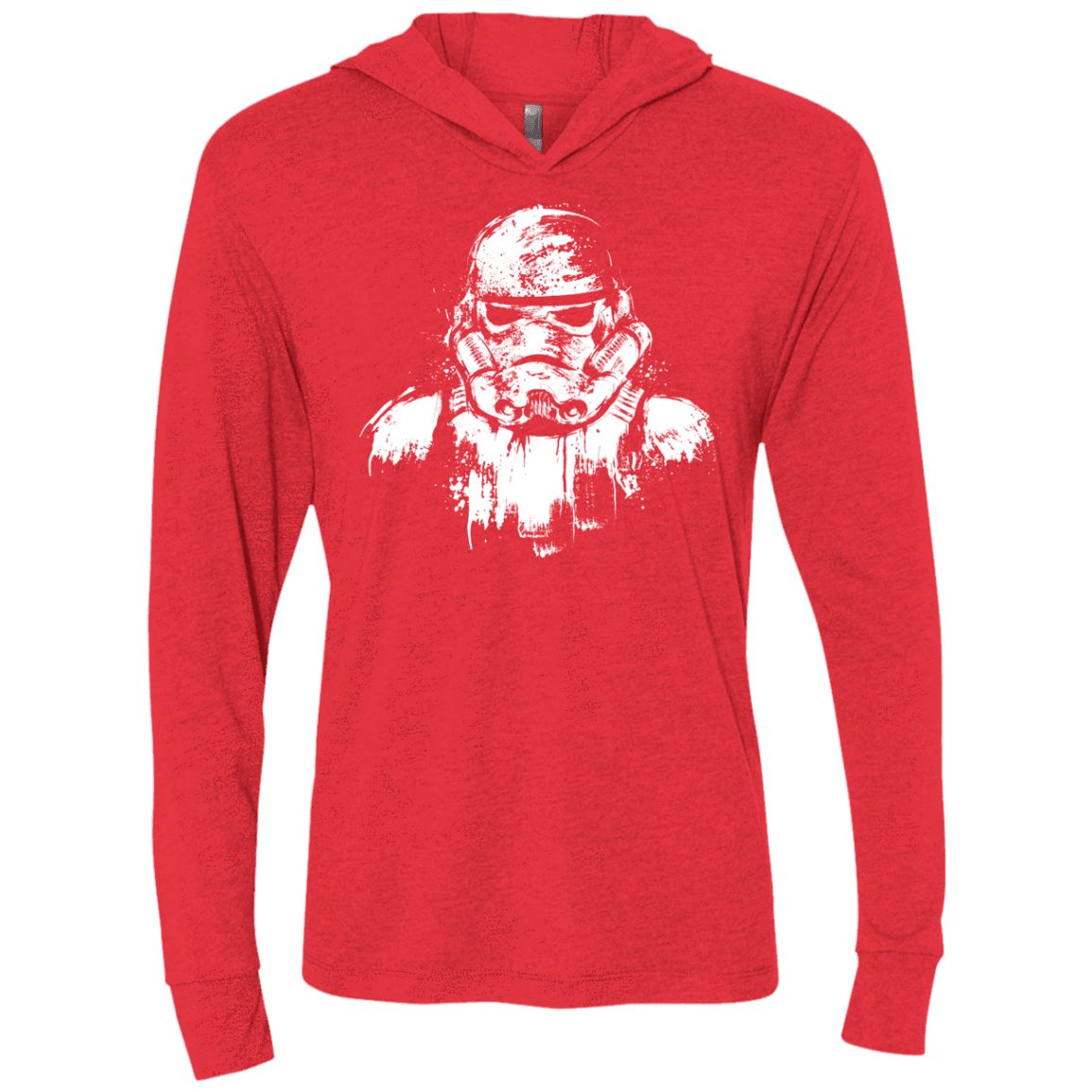 T-Shirts Vintage Red / X-Small STORMTROOPER ARMOR Triblend Long Sleeve Hoodie Tee