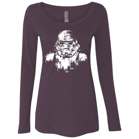 T-Shirts Vintage Purple / Small STORMTROOPER ARMOR Women's Triblend Long Sleeve Shirt