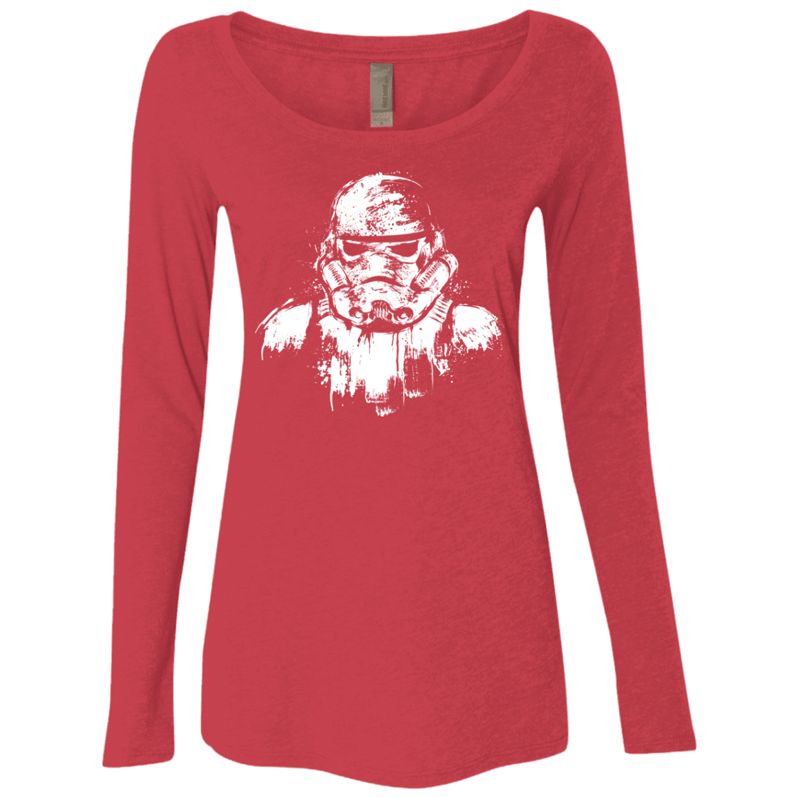 T-Shirts Vintage Red / Small STORMTROOPER ARMOR Women's Triblend Long Sleeve Shirt