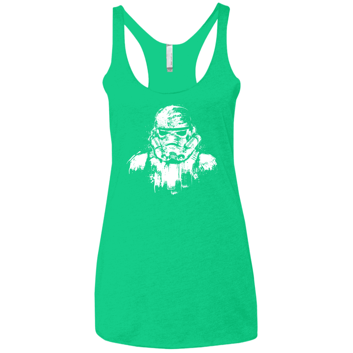 T-Shirts Envy / X-Small STORMTROOPER ARMOR Women's Triblend Racerback Tank