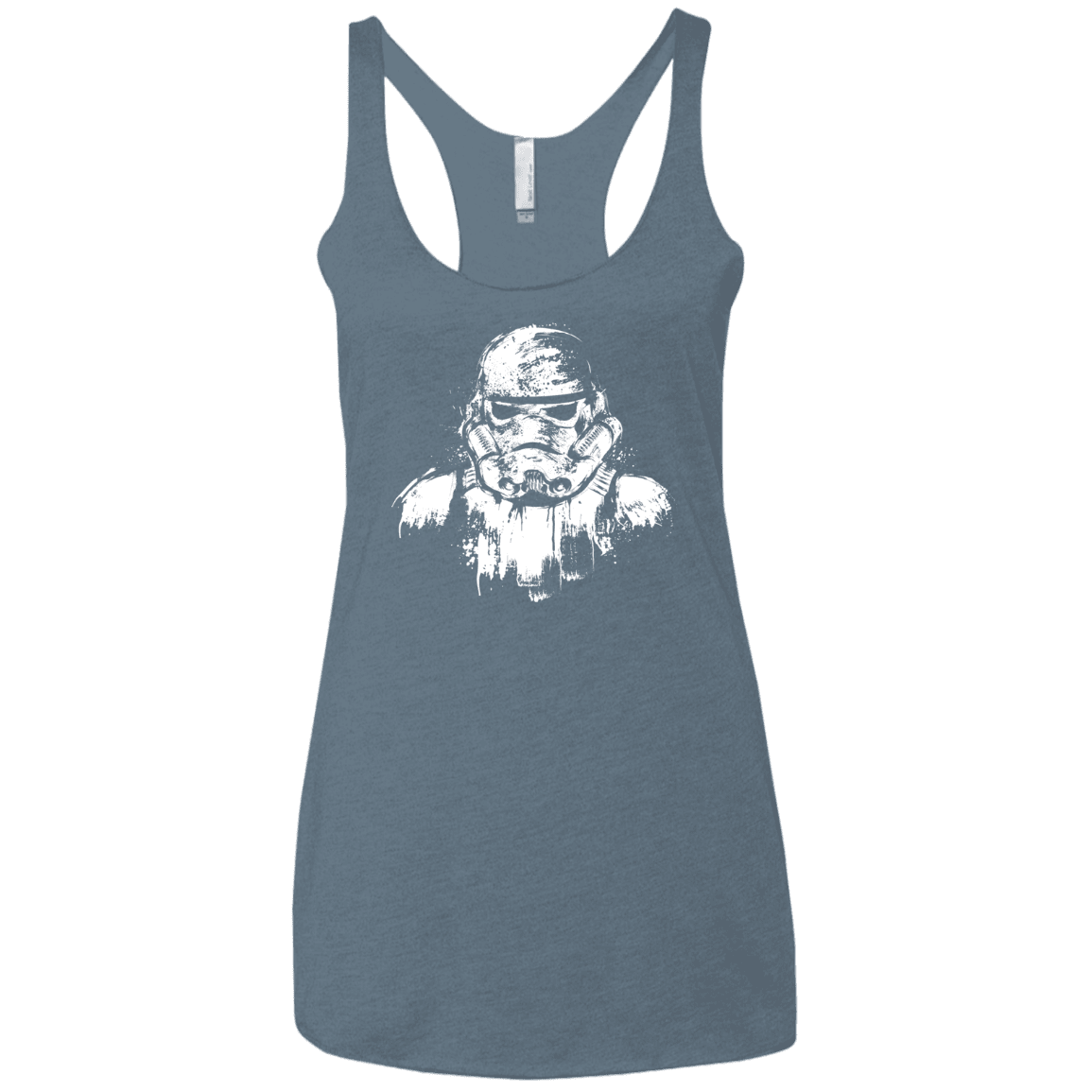 T-Shirts Indigo / X-Small STORMTROOPER ARMOR Women's Triblend Racerback Tank