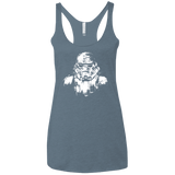T-Shirts Indigo / X-Small STORMTROOPER ARMOR Women's Triblend Racerback Tank