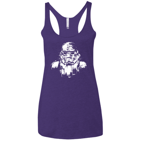 T-Shirts Purple / X-Small STORMTROOPER ARMOR Women's Triblend Racerback Tank