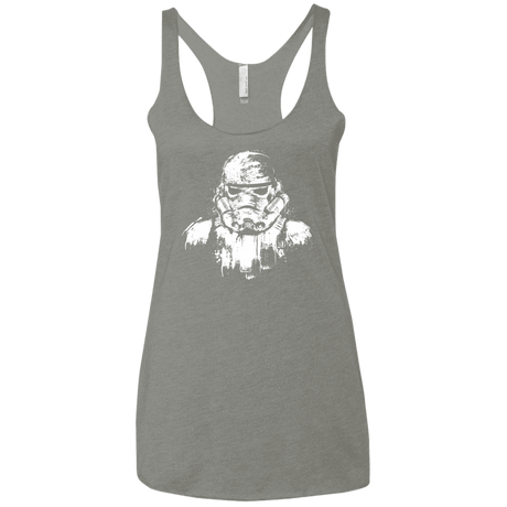 T-Shirts Venetian Grey / X-Small STORMTROOPER ARMOR Women's Triblend Racerback Tank