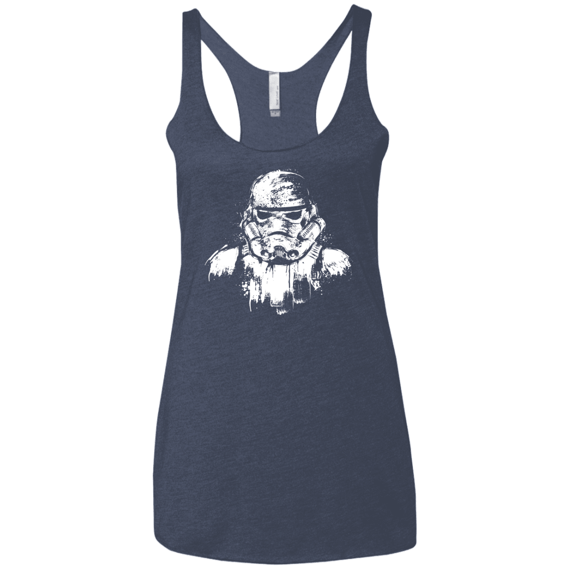 T-Shirts Vintage Navy / X-Small STORMTROOPER ARMOR Women's Triblend Racerback Tank