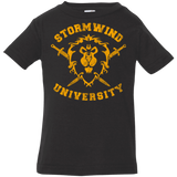 T-Shirts Black / 6 Months Stormwind University Infant Premium T-Shirt