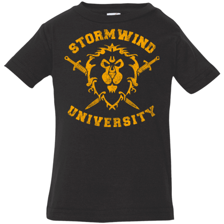 T-Shirts Black / 6 Months Stormwind University Infant Premium T-Shirt