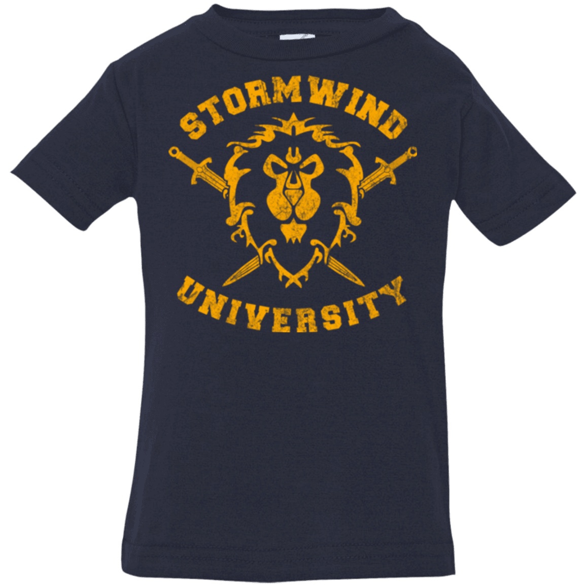 T-Shirts Navy / 6 Months Stormwind University Infant Premium T-Shirt