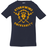 T-Shirts Navy / 6 Months Stormwind University Infant Premium T-Shirt