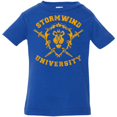 T-Shirts Royal / 6 Months Stormwind University Infant Premium T-Shirt
