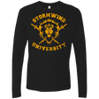 T-Shirts Black / Small Stormwind University Men's Premium Long Sleeve