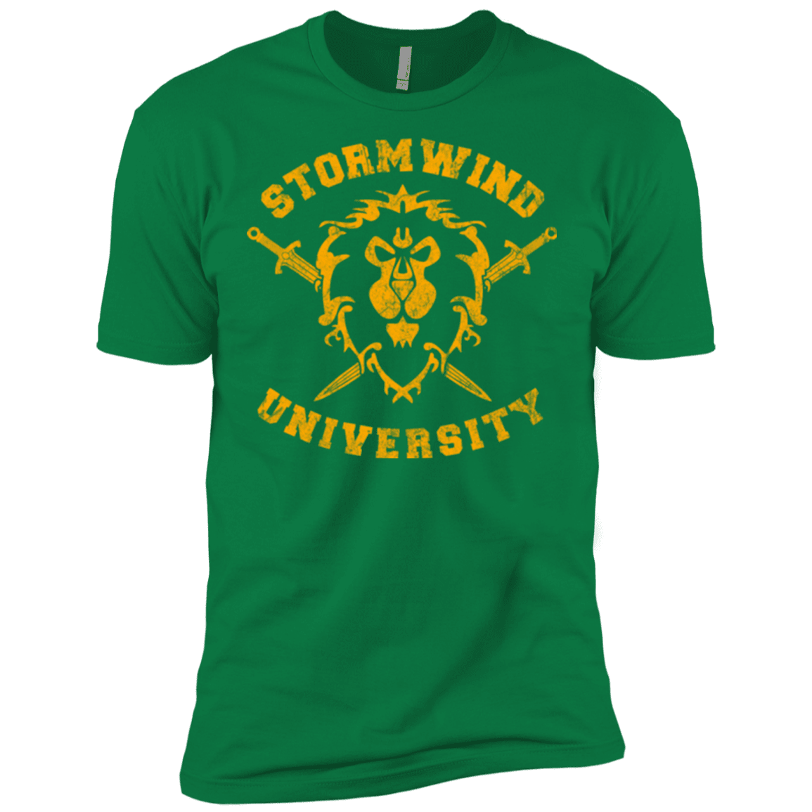 T-Shirts Kelly Green / X-Small Stormwind University Men's Premium T-Shirt