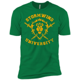 T-Shirts Kelly Green / X-Small Stormwind University Men's Premium T-Shirt