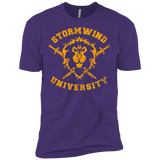 T-Shirts Purple / X-Small Stormwind University Men's Premium T-Shirt