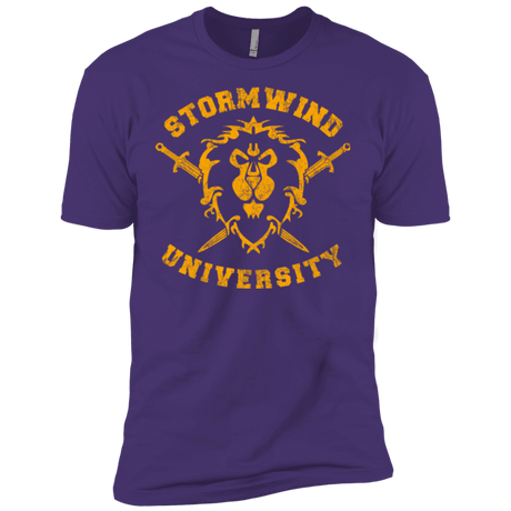 T-Shirts Purple / X-Small Stormwind University Men's Premium T-Shirt