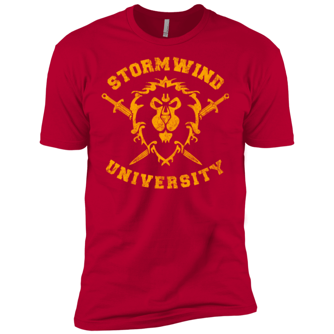 T-Shirts Red / X-Small Stormwind University Men's Premium T-Shirt