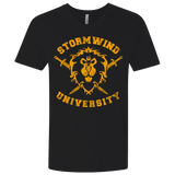 T-Shirts Black / X-Small Stormwind University Men's Premium V-Neck
