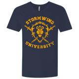 T-Shirts Midnight Navy / X-Small Stormwind University Men's Premium V-Neck