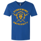 T-Shirts Royal / X-Small Stormwind University Men's Premium V-Neck