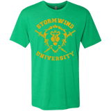 T-Shirts Envy / Small Stormwind University Men's Triblend T-Shirt