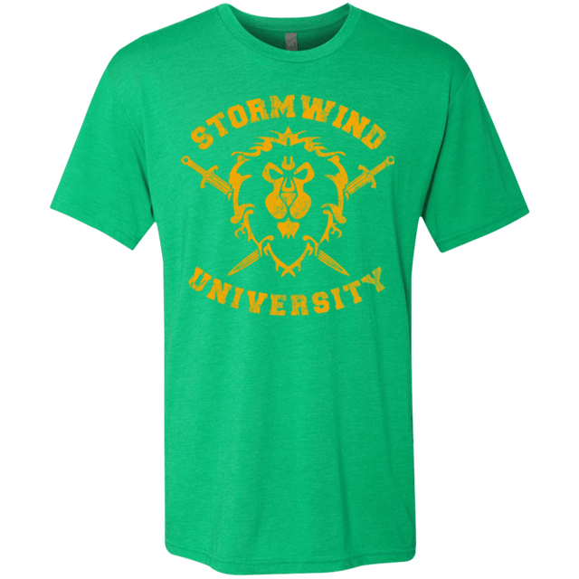 T-Shirts Envy / Small Stormwind University Men's Triblend T-Shirt