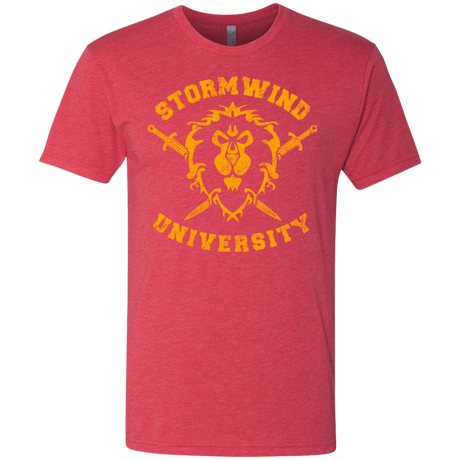 T-Shirts Vintage Red / Small Stormwind University Men's Triblend T-Shirt
