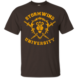 T-Shirts Dark Chocolate / Small Stormwind University T-Shirt