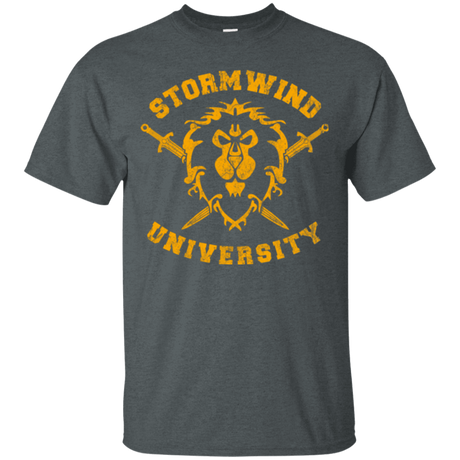 T-Shirts Dark Heather / Small Stormwind University T-Shirt