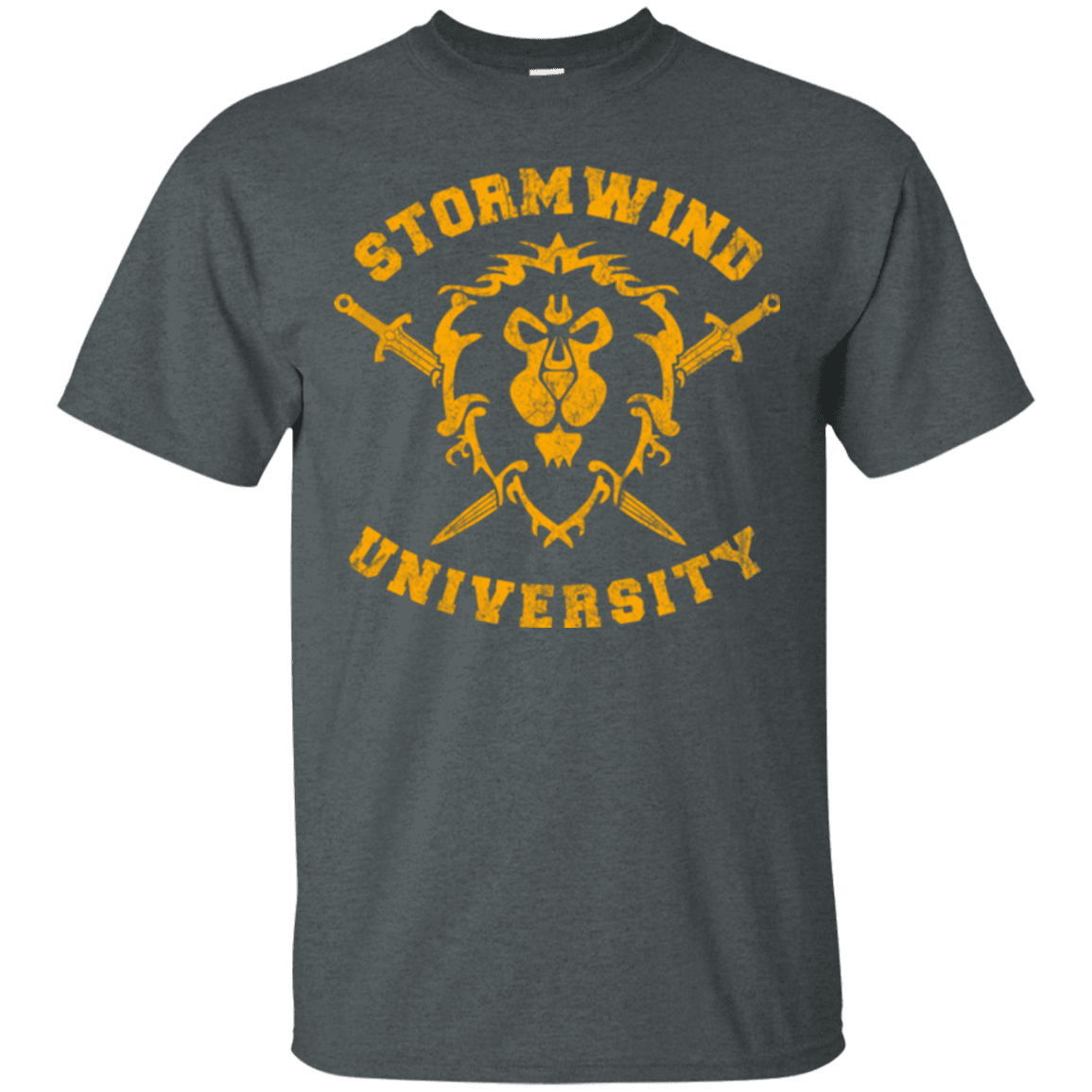 T-Shirts Dark Heather / Small Stormwind University T-Shirt