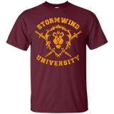 T-Shirts Maroon / Small Stormwind University T-Shirt