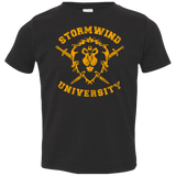 T-Shirts Black / 2T Stormwind University Toddler Premium T-Shirt