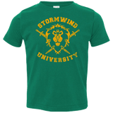 T-Shirts Kelly / 2T Stormwind University Toddler Premium T-Shirt