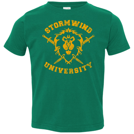 T-Shirts Kelly / 2T Stormwind University Toddler Premium T-Shirt