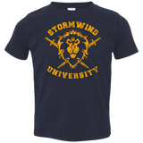 T-Shirts Navy / 2T Stormwind University Toddler Premium T-Shirt