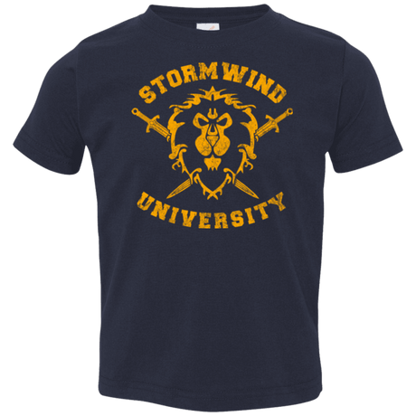 T-Shirts Navy / 2T Stormwind University Toddler Premium T-Shirt