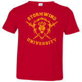 T-Shirts Red / 2T Stormwind University Toddler Premium T-Shirt