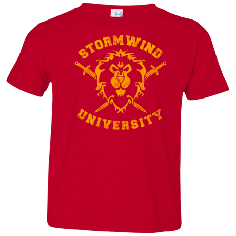 T-Shirts Red / 2T Stormwind University Toddler Premium T-Shirt