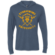 T-Shirts Indigo / X-Small Stormwind University Triblend Long Sleeve Hoodie Tee
