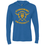 T-Shirts Vintage Royal / X-Small Stormwind University Triblend Long Sleeve Hoodie Tee