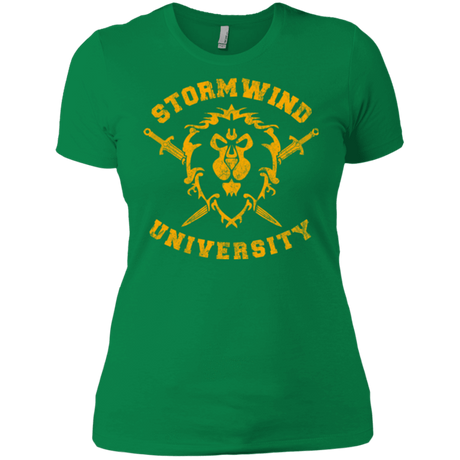 T-Shirts Kelly Green / X-Small Stormwind University Women's Premium T-Shirt