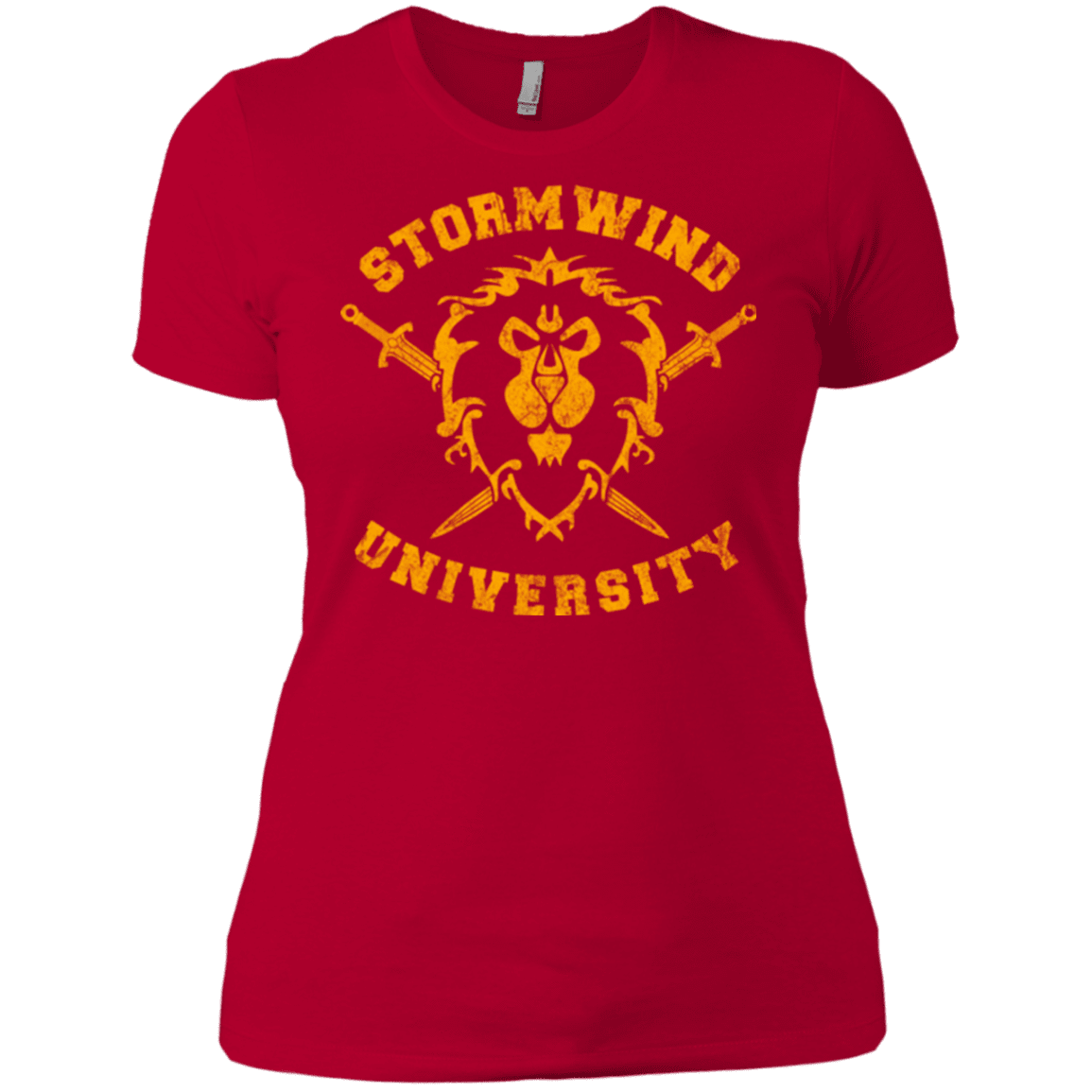 T-Shirts Red / X-Small Stormwind University Women's Premium T-Shirt