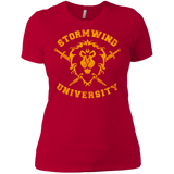 T-Shirts Red / X-Small Stormwind University Women's Premium T-Shirt