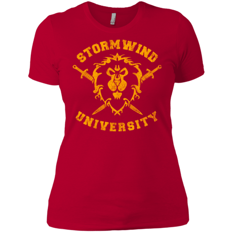 T-Shirts Red / X-Small Stormwind University Women's Premium T-Shirt