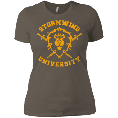 T-Shirts Warm Grey / X-Small Stormwind University Women's Premium T-Shirt