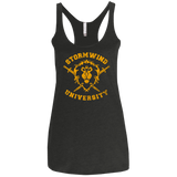 T-Shirts Vintage Black / X-Small Stormwind University Women's Triblend Racerback Tank