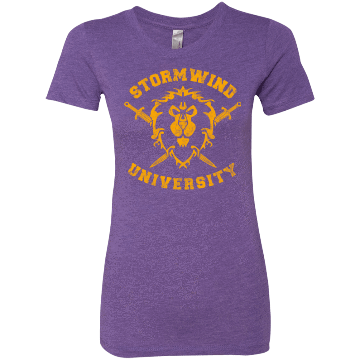 T-Shirts Purple Rush / Small Stormwind University Women's Triblend T-Shirt