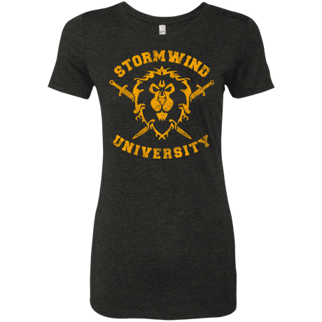 T-Shirts Vintage Black / Small Stormwind University Women's Triblend T-Shirt
