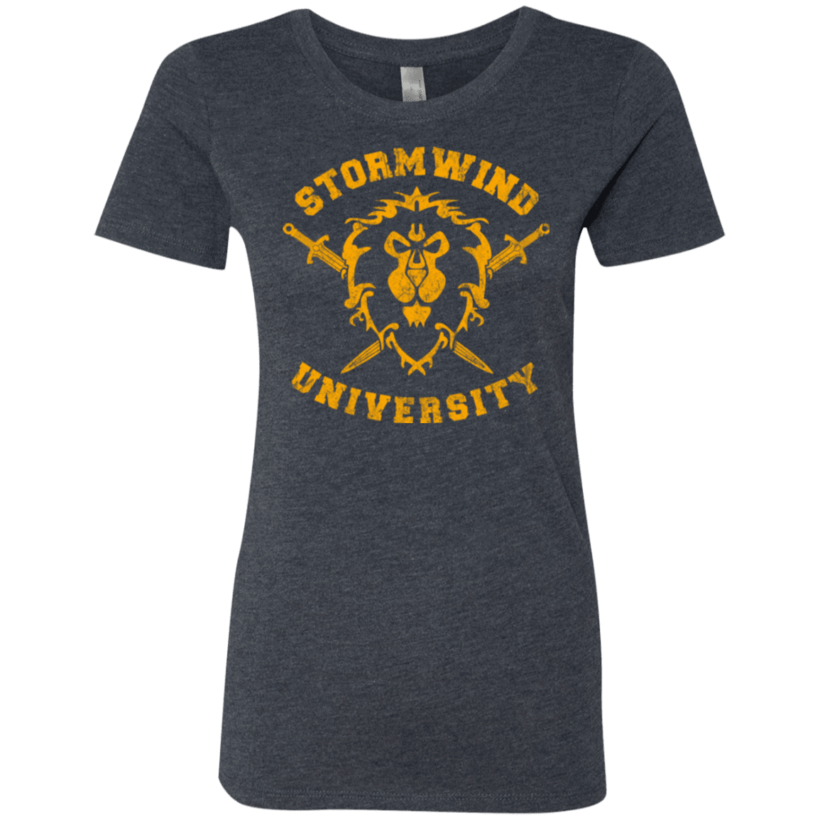 T-Shirts Vintage Navy / Small Stormwind University Women's Triblend T-Shirt